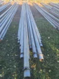 3 inch by 40' long, irrigation pipe w/sprinklers