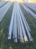 3 inch by 40' long, irrigation pipe X's $