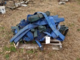 Skid of irrigation hose