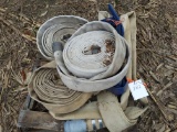 Lot of irrigation hose