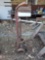 Metal handle barrel cart