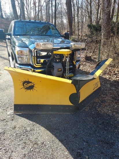 Fisher snow plow