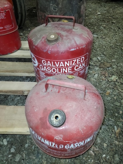 Steel gas cans