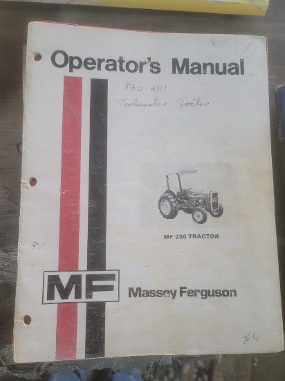 5 operator's manuals