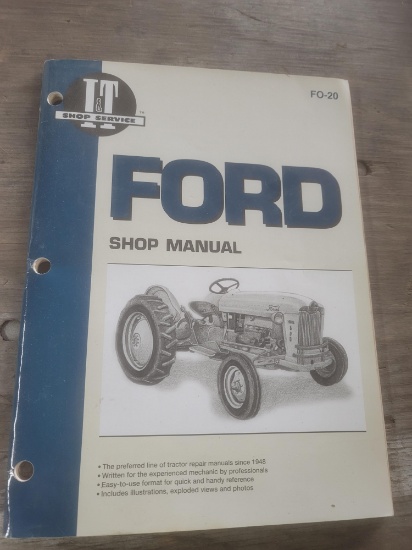 Ford shop manual FO20