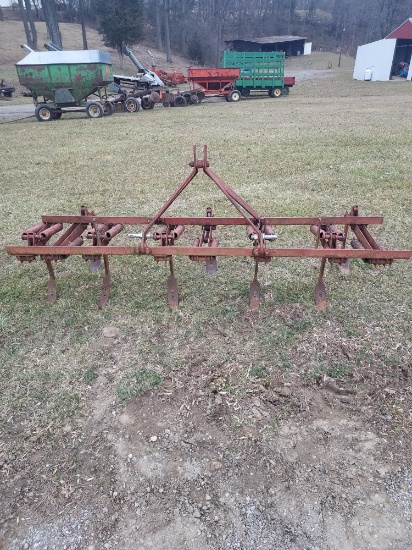3pt field cultivator with spring reset