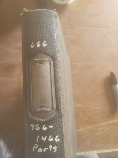 Ih parts catalog. 666, 766,1466