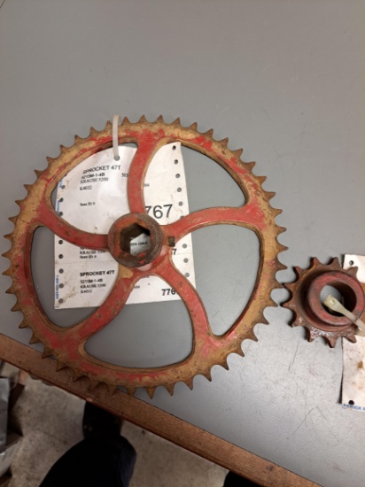 Krause 5200 drill seed drive spr ok sprockets