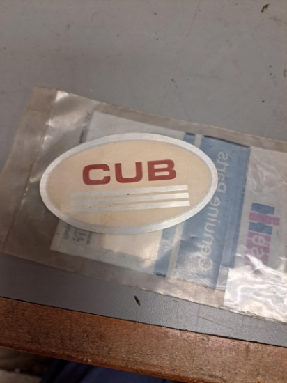 Farmall  cub decal