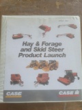 Case IH hay & forage, skid steer binder.