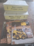 2 Gehl skid loader guides. Cat literature.