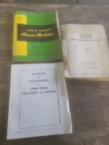 JD catalog attachments. JD service bulletin cover.