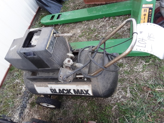 Sanborn black max air compressor