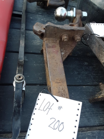 Pintle hitch w/ 2-5/16" ball