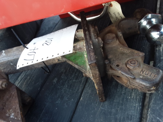 Pintle hitch w/ 1-7/8" ball