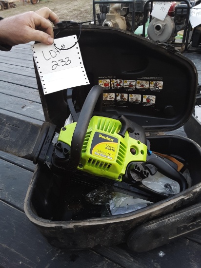 Poulan P3416 16" gas chainsaw new