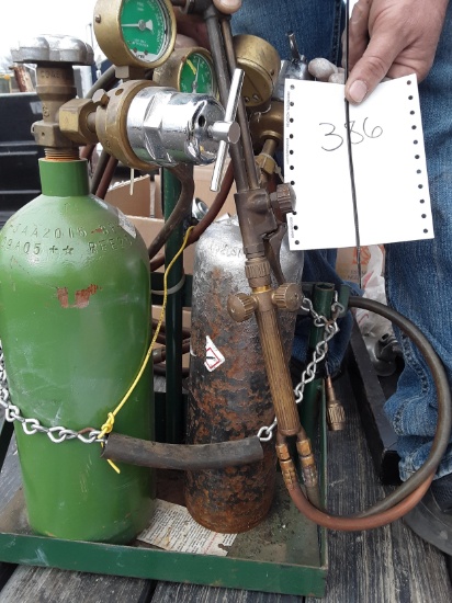 Mini oxy acetylene cutting torch set