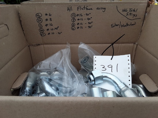 Eaton Weatherhead flat face hose fittings number