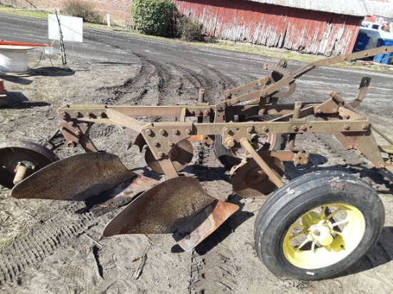 Two bottom plow