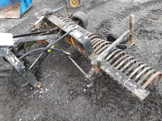 Kings brand York rake with power adjust