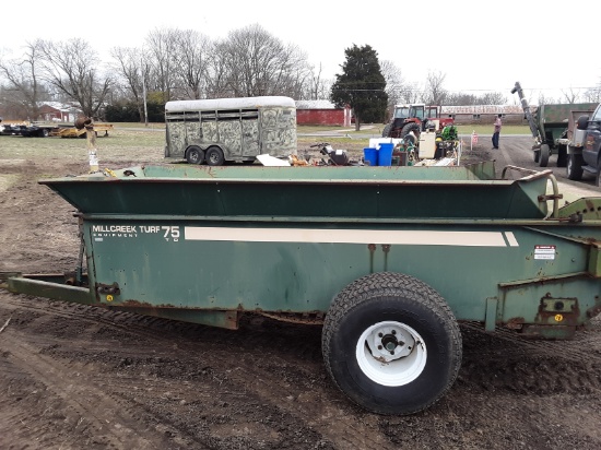 MillCreek Turf  spreader . Model 75
