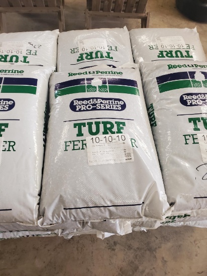 Reed Perrine turf fertilizer.  23x$