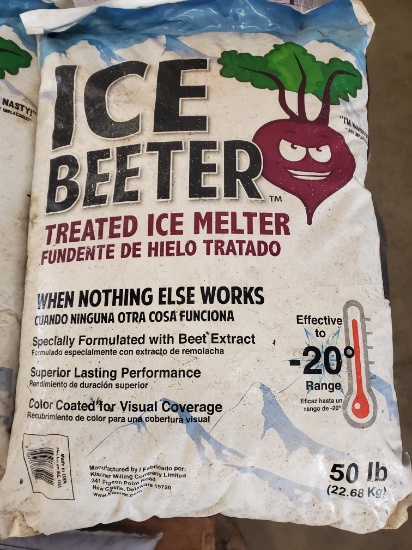Ice Beeter treated ice melter 4x$