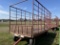 Pipe frame hay rack on Kory 6072 gears