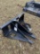 Skid steer quick attachment post puller