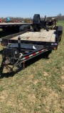 24 ft split tilt car trailer w/ TITLE