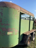 Small cattle trailer