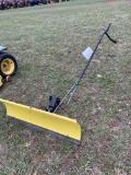 John Deere garden tractor plow blade