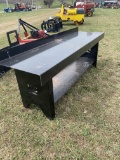 New 7.5 ft steel work bench