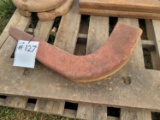 One half of wrap round weight