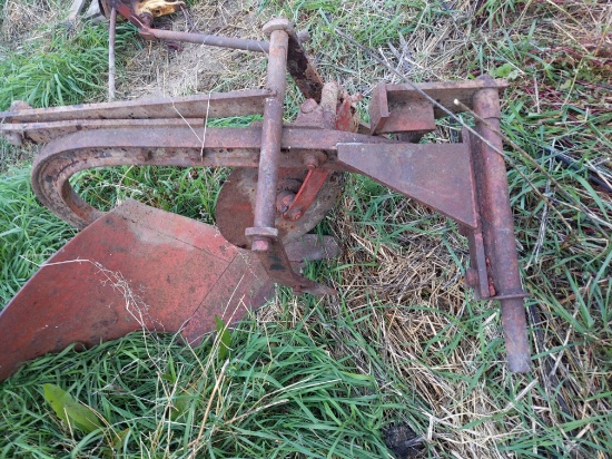 One bottom plow for Massey Harris pony