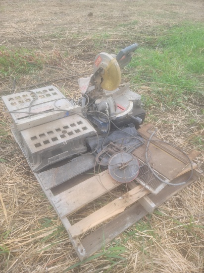 Ryobi chopsaw, ryobi table saw 10"