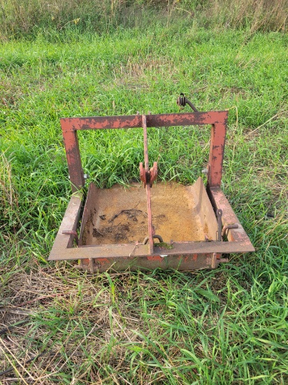 3 pt drag type scraper pan