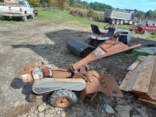 White Roto Boss rototiller