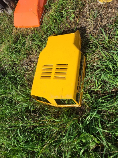 new Poulan lawn tractor  hood