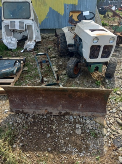 Bolens snowplow