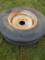 2 Goodyear tires 7.50-20