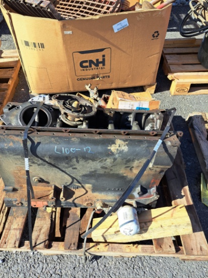 IH D 358 parts engine