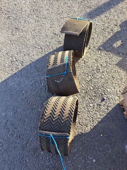 Round  baler belts