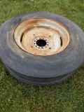 2 Goodyear tires 7.50-20