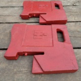IH suitcase weights. , 100 pounders.