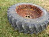 18-4x46 10 bolt dual rim & tire