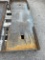 Skid steer quick attach plate