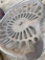 Deering cast iron seat
