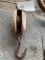 Wooden pulley
