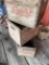 3 antique wooden crates